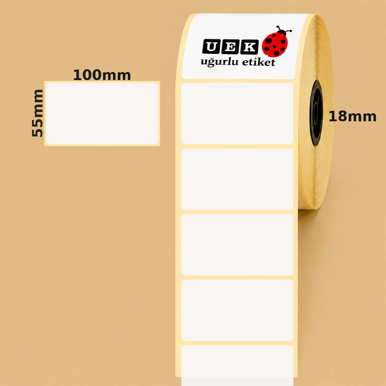 100x55 Eco Termal Etiket