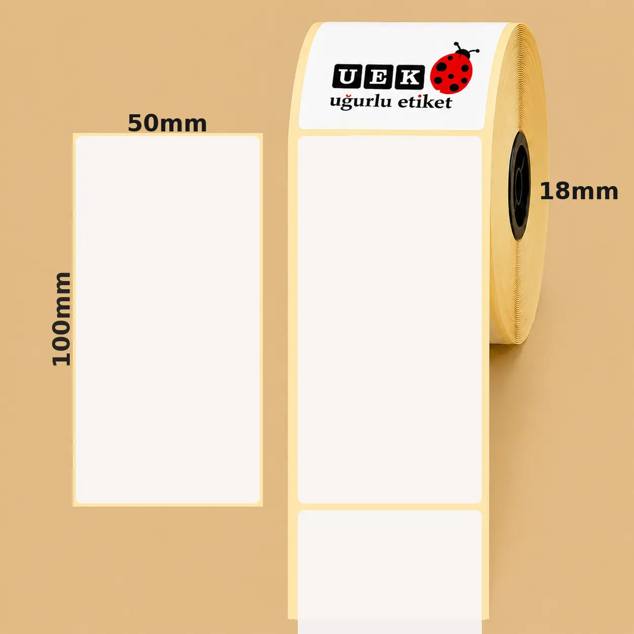 50x100 Eco Termal Etiket