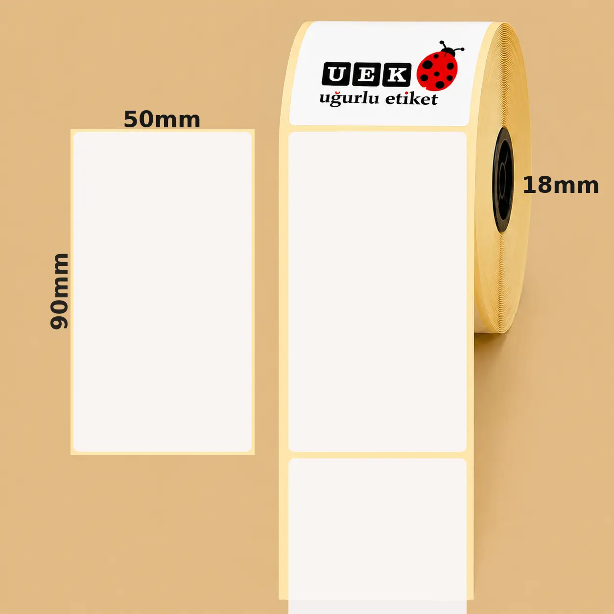 50x90 Vellum Etiket
