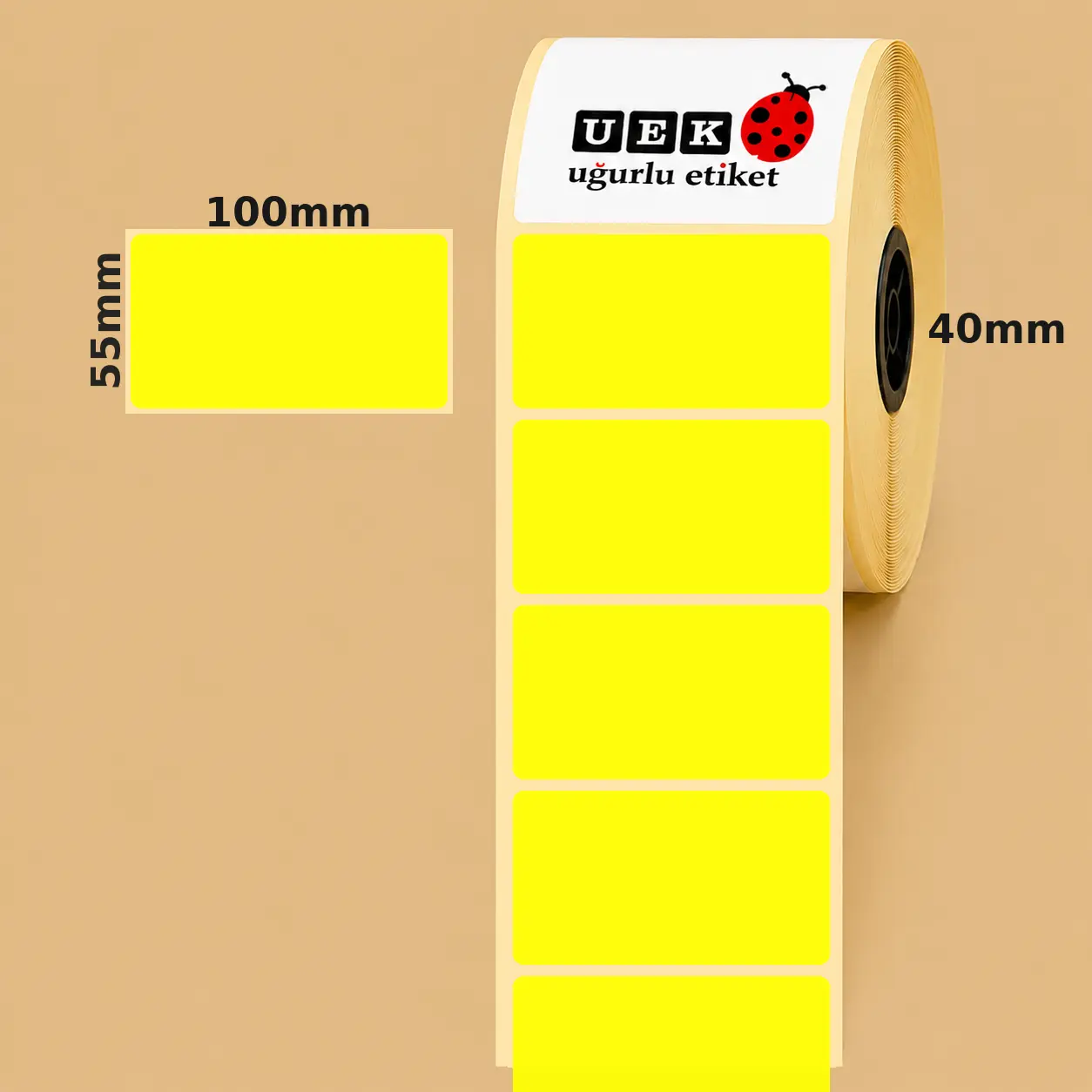 100x55 Eco Termal Etiket
