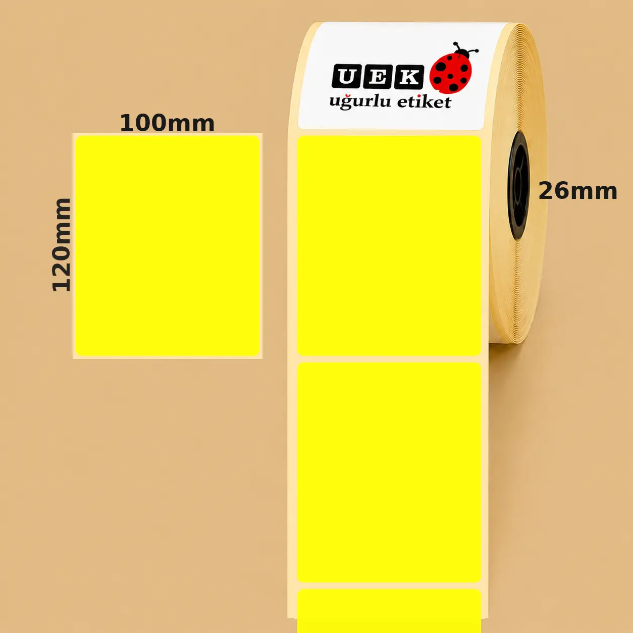 100x120 Lamine Termal Etiket