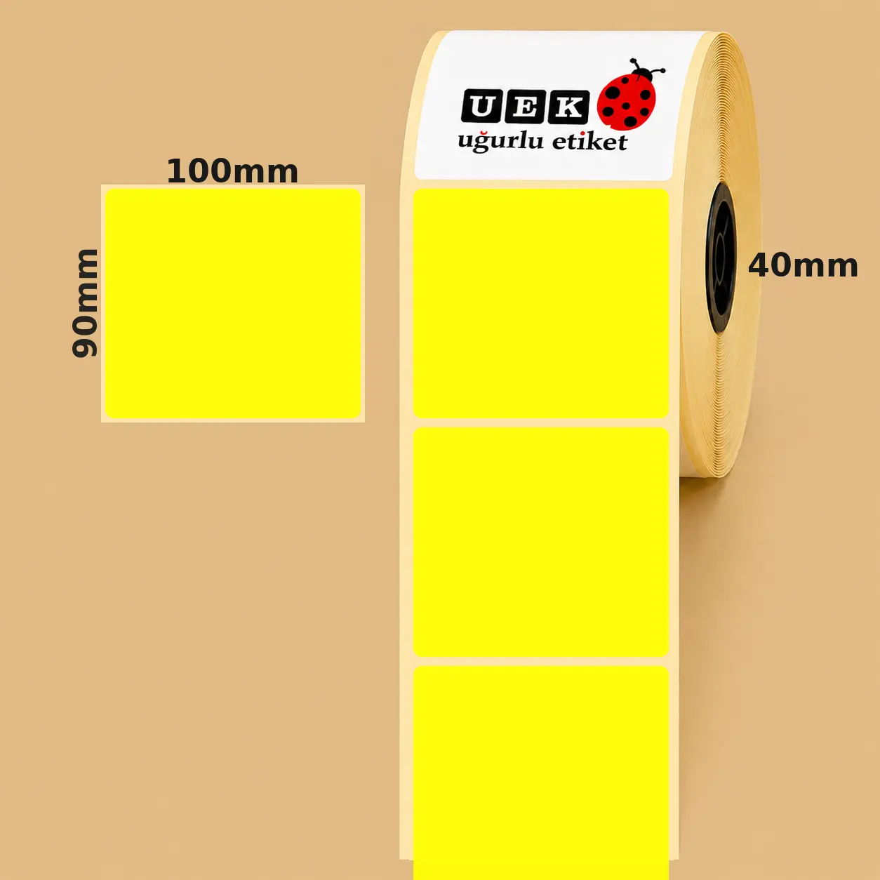 100x90 Vellum Etiket