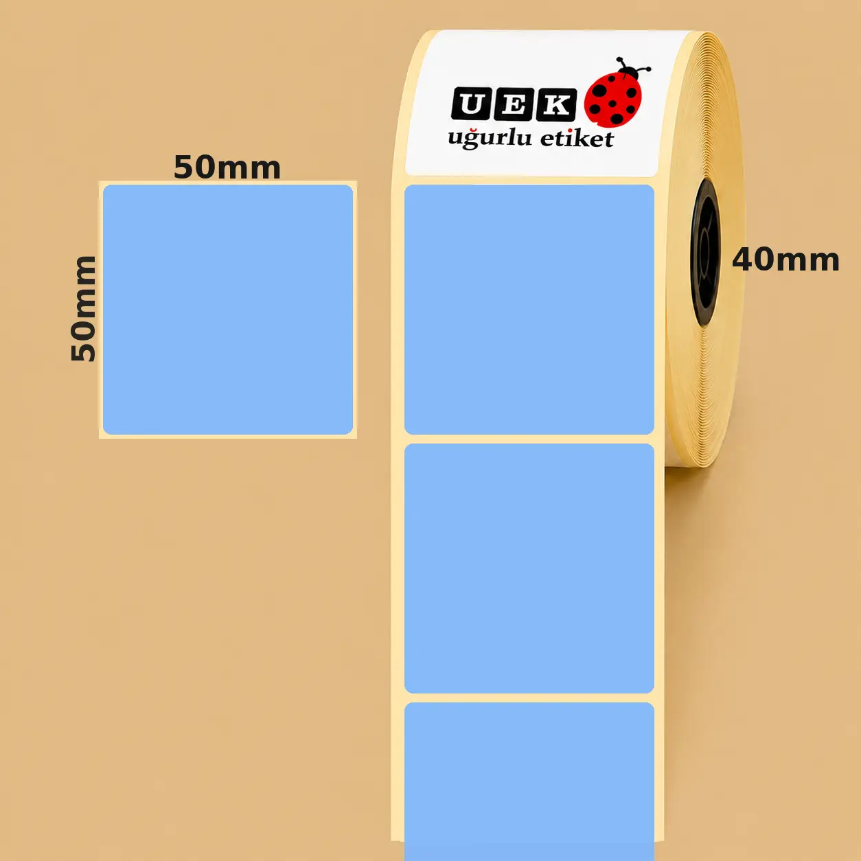 50x50 Eco Termal Etiket