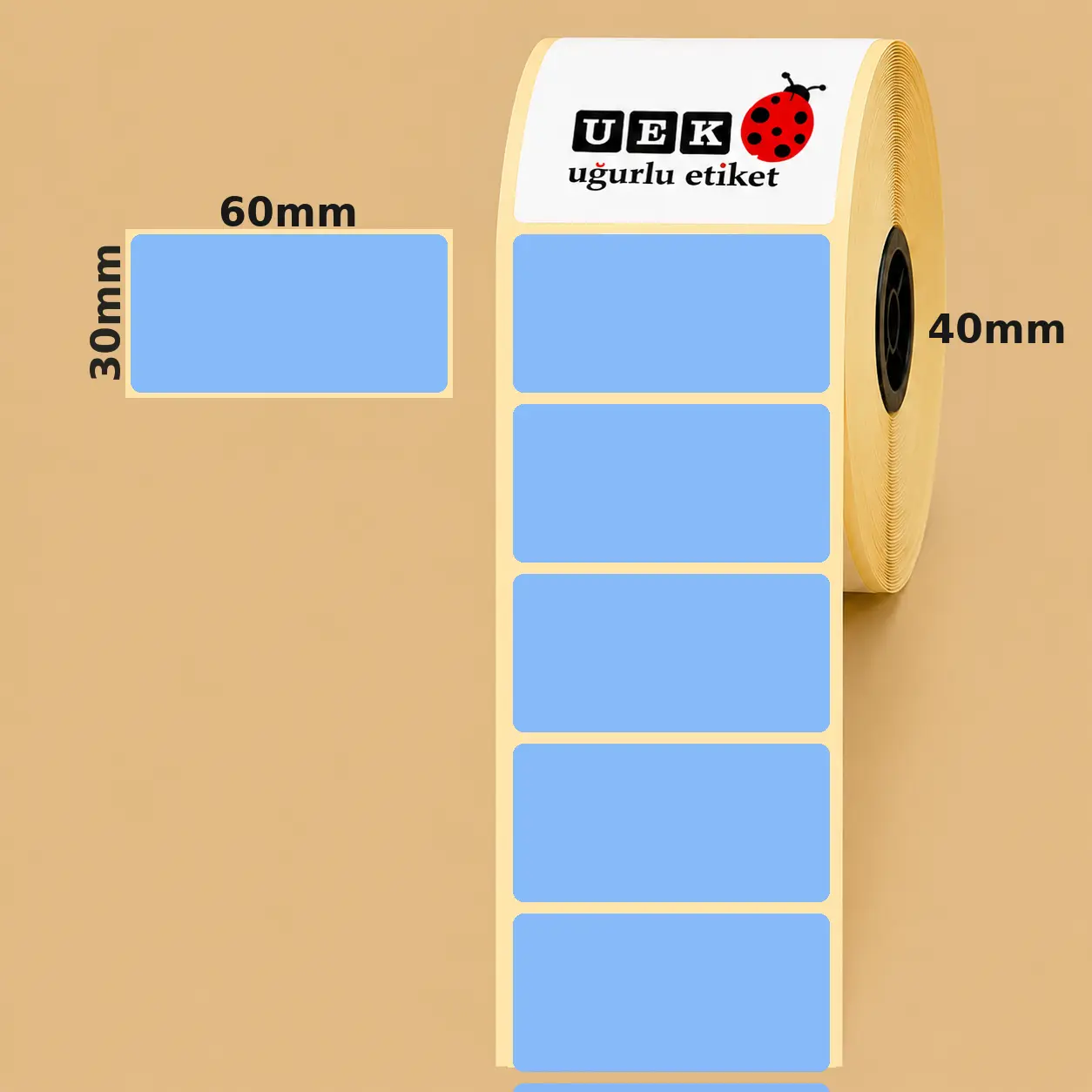 60x30 Eco Termal Etiket
