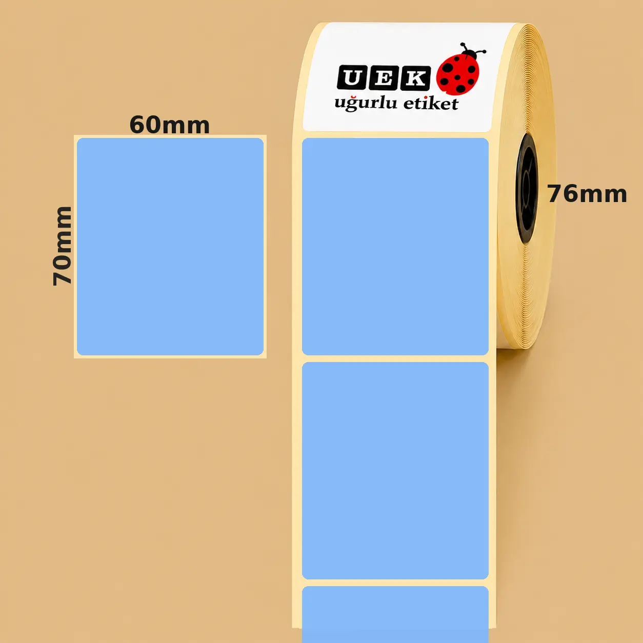 60x70 Eco Termal Etiket