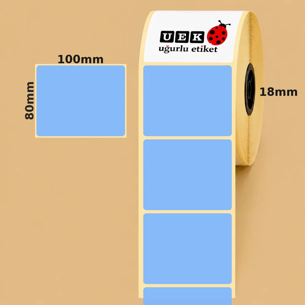100x80 Vellum Etiket