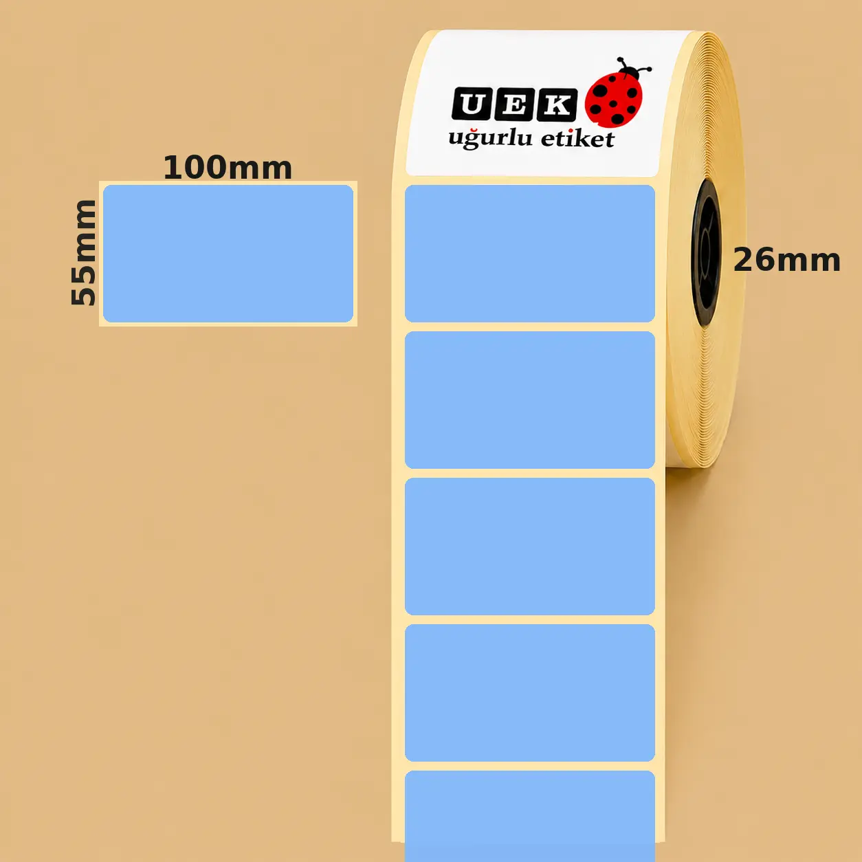100x55 Vellum Etiket
