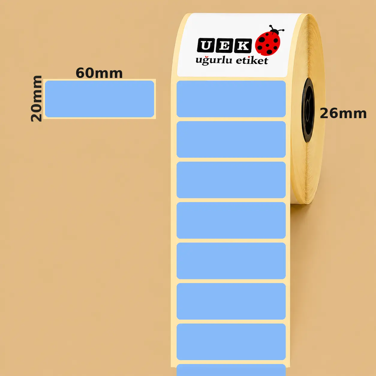 60x20 Vellum Etiket