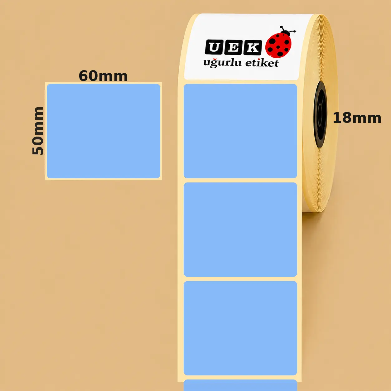 60x50 Vellum Etiket