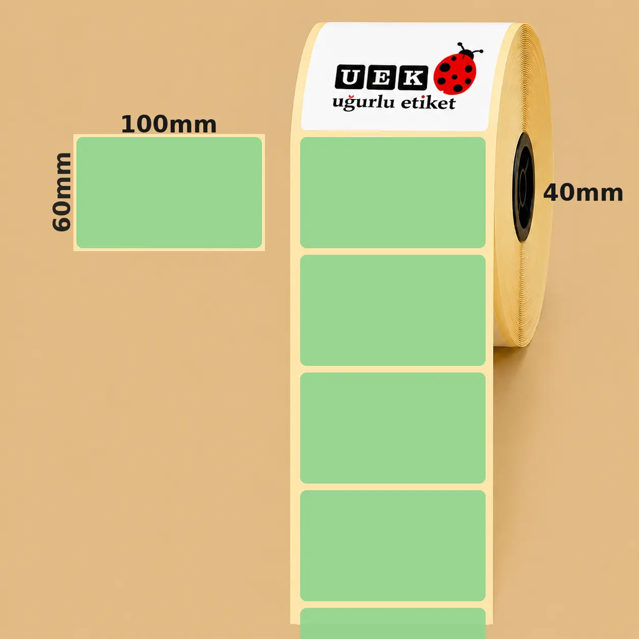 100x60 Eco Termal Etiket