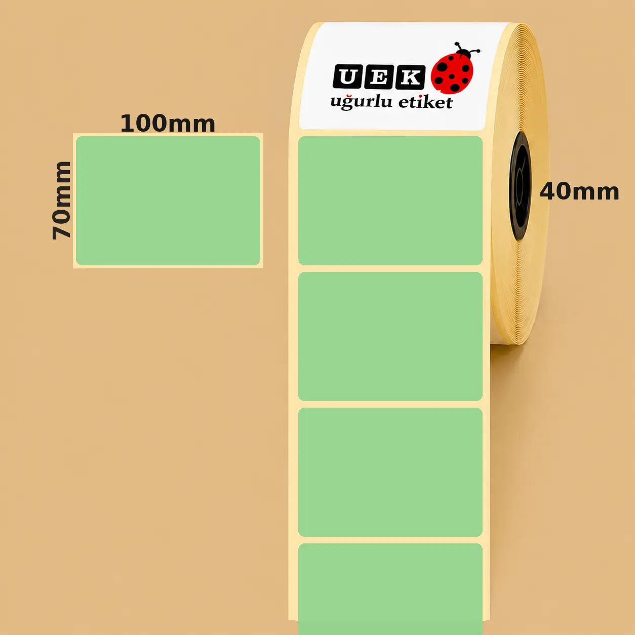 100x70 Eco Termal Etiket