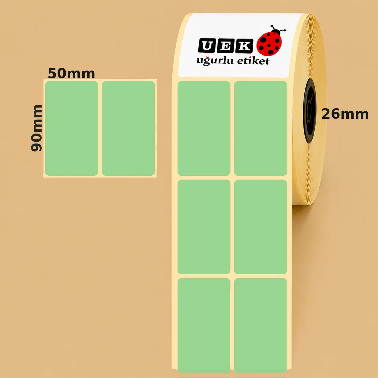 50x90 Eco Termal Etiket