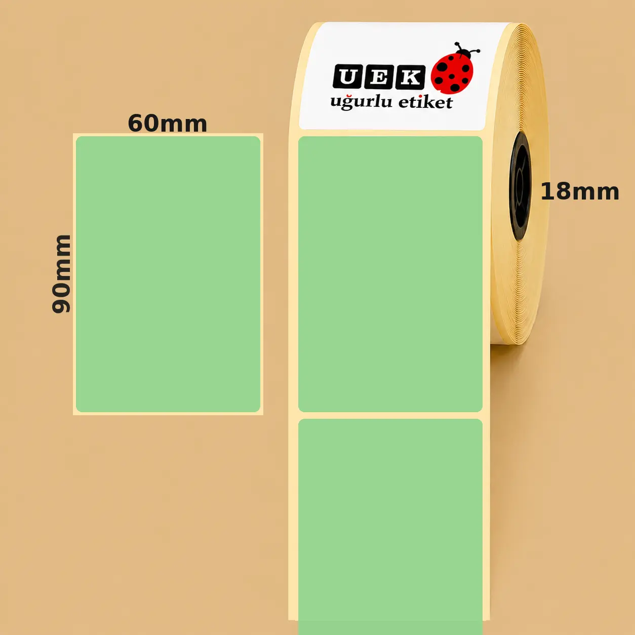 60x90 Eco Termal Etiket
