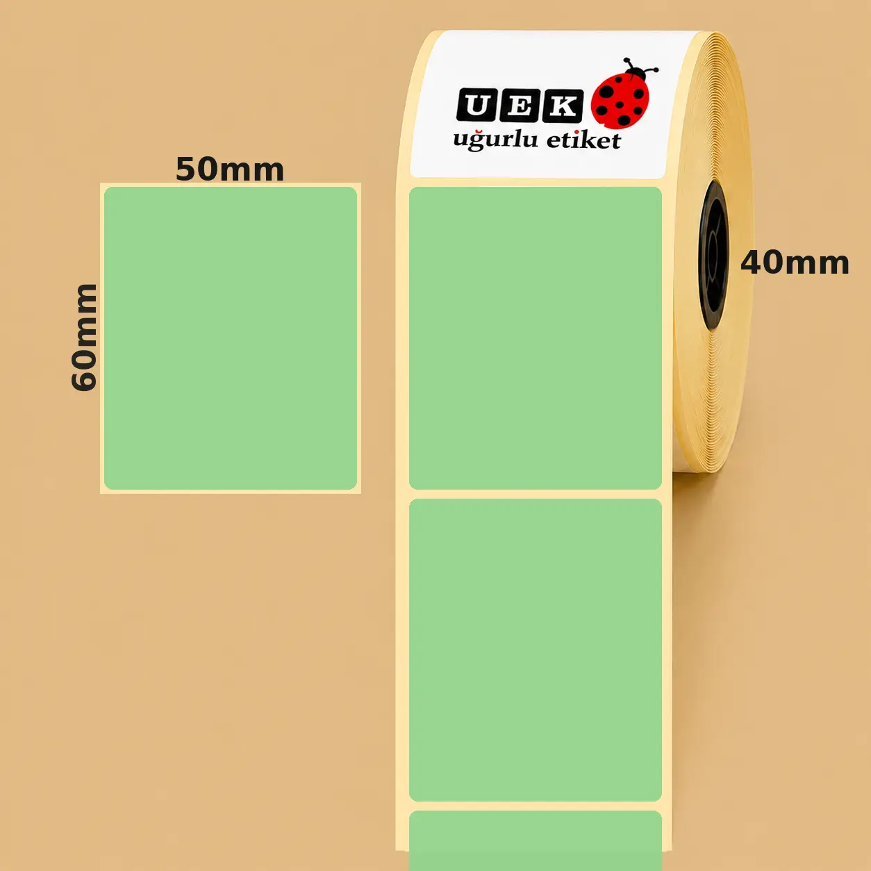 50x60 Vellum Etiket