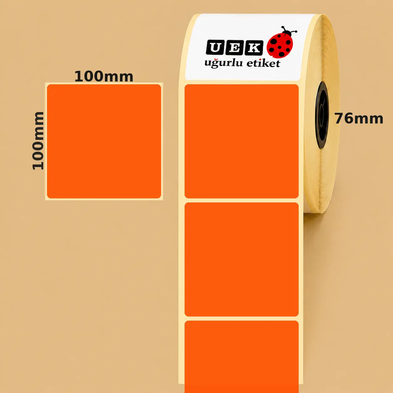 100x100 Eco Termal Etiket