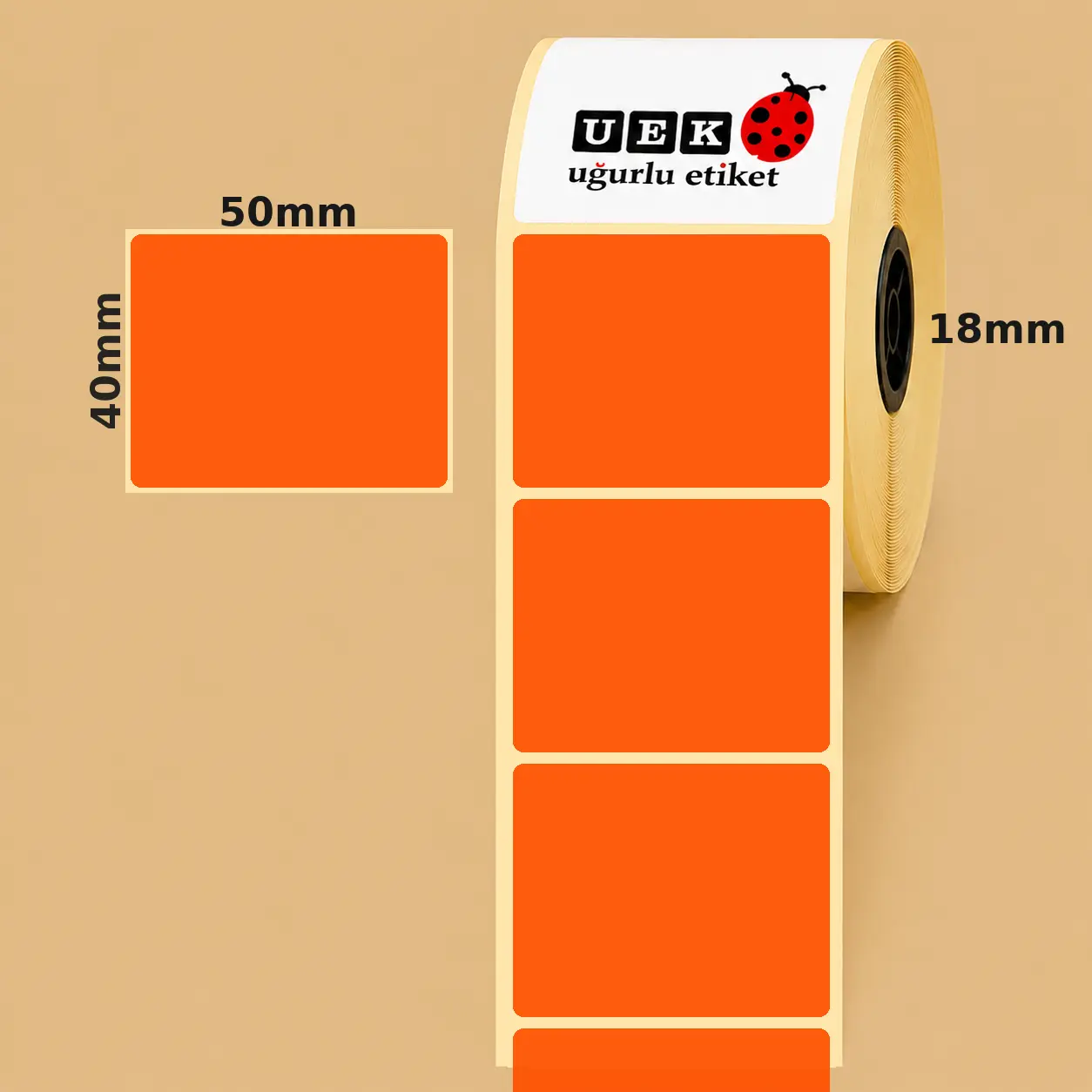 50x40 Vellum Etiket