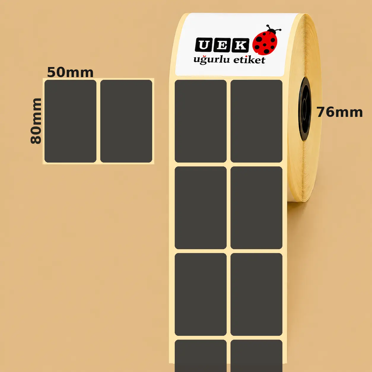 50x80 Eco Termal Etiket