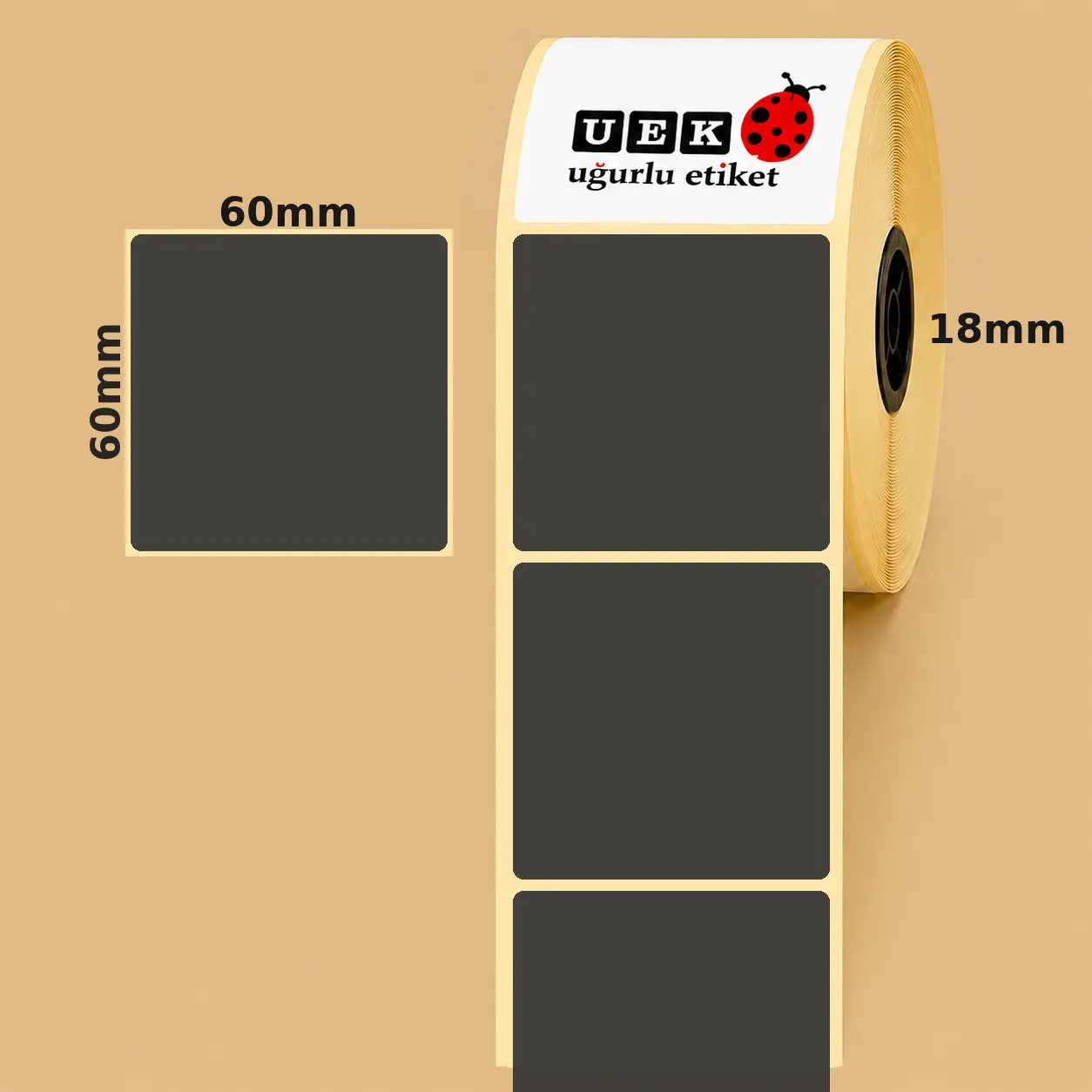 60x60 Lamine Termal Etiket