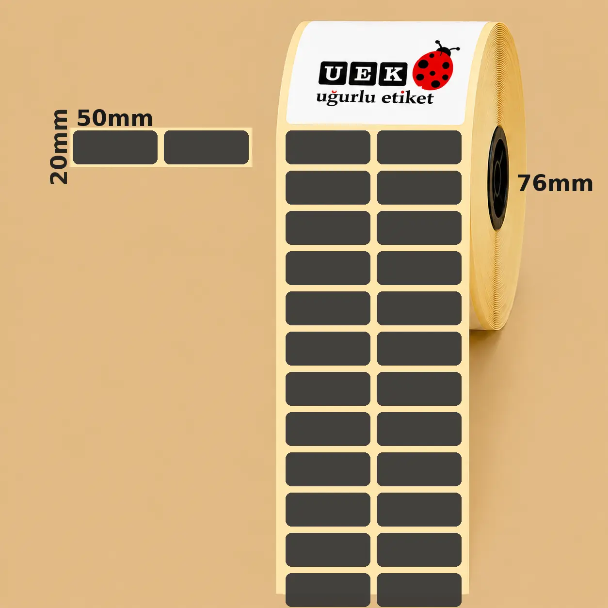 50x20 Vellum Etiket
