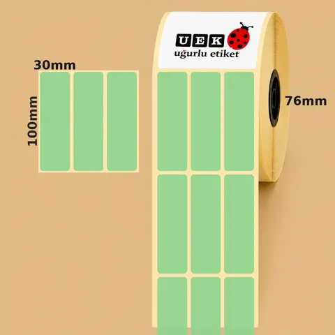 30x100 Eco Termal Etiket